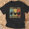 Chicken Agricoltore Pollo Divertente Amo Le Mie Ragazze Maglietta Regalos para ancianos