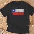 Chile Chile Flag Chille For MenWomenNagersChildren's T-Shirt Geschenke für alte Männer