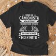 Citazione Di Guida Di Camion Divertente Per Un Camionista Maglietta Regalos para ancianos
