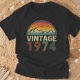 Classico 49° Compleanno Idea Regalointage 1974 Maglietta Regalos para ancianos
