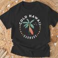 Cold Hawaiian Retro Surfer Denmark T-Shirt Geschenke für alte Männer