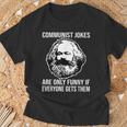 Communism Memes Socialism Marxism Karl Marx T-Shirt Geschenke für alte Männer