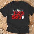 Conga Salsa Musica 123 567 Maglietta Regalos para ancianos