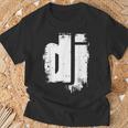 Cool Dj Grunge Music Du Bist Der Discjockey T-Shirt Geschenke für alte Männer