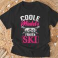 Cool Girls Driving Ski Winter Sport Skier Women's T-Shirt Geschenke für alte Männer