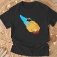 Cool Sunset Rock Climbing Prodotto Climber Bouldering Maglietta Regalos para ancianos
