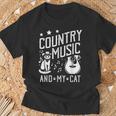 Cat Lover Gifts, Country Music Shirts, Cat Lover Shirts, Countries Shirts, Music Shirts, Cat Shirts