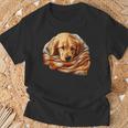 Cute Dog Official Sleep Golden Retriever Dog T-Shirt Geschenke für alte Männer