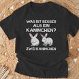 Cute Rabbit Rabbit Pet T-Shirt Geschenke für alte Männer