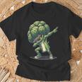 Dab Broccoli Dancing Dabbing Broccoliegetable T-Shirt Geschenke für alte Männer