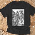 The Death And The Landsknecht By Albrecht Durer 1510 T-Shirt Geschenke für alte Männer