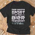 Der Beste Sport Biertransport Beer T-Shirt Geschenke für alte Männer