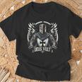 Deusult Crusader Templar T-Shirt Geschenke für alte Männer