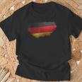 Deutsche Flagge Deutschland Fahne T-Shirt Geschenke für alte Männer