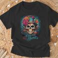 Dia De Los Muertos Mexico Day Of The Dead La Catrina T-Shirt Geschenke für alte Männer