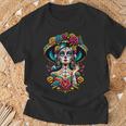 Dia De Los Muertos Sugar Mexican Inspired By La Catrina T-Shirt Geschenke für alte Männer