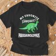 Dinosaur My Favourite Dinosaur Parasaurolophus T-Shirt Geschenke für alte Männer