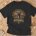 Dio Ha Creato Pitbull Maglietta Regalos para ancianos