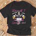 Dirndl Brauch I Ned Compatible Oktoberfest Women's Lausmadl T-Shirt Geschenke für alte Männer