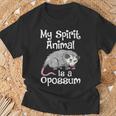 Divertente Opossum Il Mio Spirito Animale È Un Opossum Maglietta Regalos para ancianos