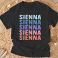 Divertido Regalo Nombre Sienna Personalizado Primer Nombre Camiseta unisex Regalos para ancianos