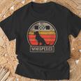 Dog Whisperer -Intage Retro Animal T-Shirt Geschenke für alte Männer