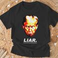 Donald Trump Liar Anti Trump T-Shirt Geschenke für alte Männer