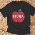 Donna Fiona Retrointage Mela Con Collo A Maglietta Regalos para ancianos