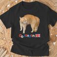 Donna Go London I Go Meow Cat Con Collo A Maglietta Regalos para ancianos