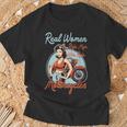 Donneere Cavalcano Uomini Cheanno In Moto Donna Moto Maglietta Regalos para ancianos