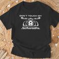 Dont Touch My Schwalbe Suhl Simme Two-Stroke Motor 2 Stroke Love T-Shirt Geschenke für alte Männer