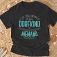 Dorfkind Lege Dich Niemals Mit Einem Dorfkind An T-Shirt Geschenke für alte Männer