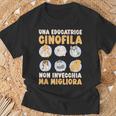 Educatrice Cinofila Compleanno Maglietta Regalos para ancianos