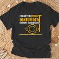 Ein Guter Lokführer Braucht Keine Sand T-Shirt Geschenke für alte Männer