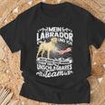 Ein Unbeatable Team Labbi Dog Holder Labrador T-Shirt Geschenke für alte Männer