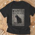 El Gato De Schrödinger Buscaba Un Gato Muertoivo Físico Camiseta unisex Regalos para ancianos