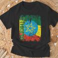 Ethiopia Flag Children T-Shirt Geschenke für alte Männer