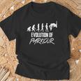Evolution Of Parkour Maglietta Regalos para ancianos