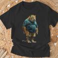 Fat Jaguar T-Shirt Geschenke für alte Männer