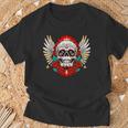 Feliz Dia De Los Muertos Sugar Skull Heaven Angel T-Shirt Geschenke für alte Männer