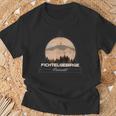 Fichtelgebirge Heimat Schneeberg Ochsenkopf Kösseine T-Shirt Geschenke für alte Männer