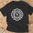 Fire Department Firefighter Fireman Fire Rescue Firefighting Maglietta Regalos para ancianos