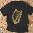 Flag Of Ireland Harp Flag Irish Harp Symbol T-Shirt Geschenke für alte Männer