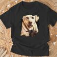Fotografía Fotográfica Con Cámara De Fotos De Perro Labrador Retriever Camiseta unisex Regalos para ancianos