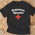 Fun Orgasm Dispenser Party Fun Party Drinking T-Shirt Geschenke für alte Männer