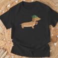 Bavarian Dachshund Oktoberfest Dachshund S T-Shirt Geschenke für alte Männer