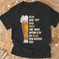 Beer Saying For Beer Drinkers Bavaria T-Shirt Geschenke für alte Männer