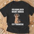 Bodybuilding Ich Kann Dich Nicht Hören Ich T-Shirt Geschenke für alte Männer