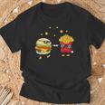 Burger And Pommes Friends Cheeseburger Hamburger T-Shirt Geschenke für alte Männer