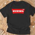 For Poland Kurwa T-Shirt Geschenke für alte Männer